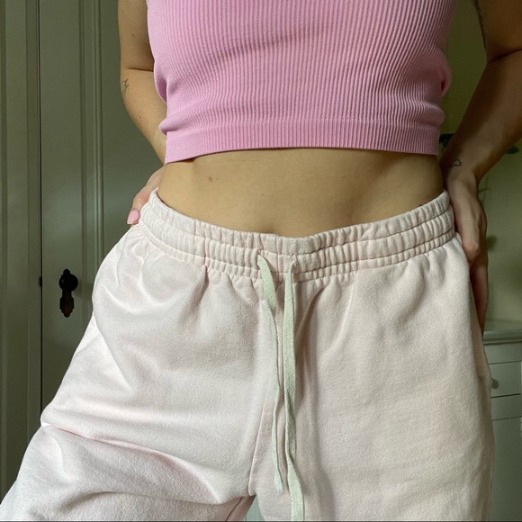 Baby Pink 100% Cotton Sweats - Picture 3 of 10